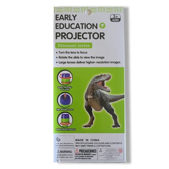 Dinosaurs Flashlight Bedtime Projector Light Educational Toys For kids set of 1 - Picture 3 of 10